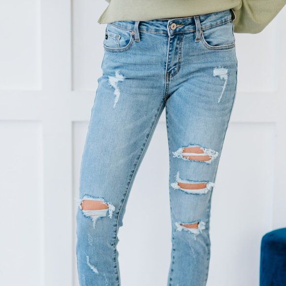 KanCan Jeans Kancan Here For Each Other Full Size Run Distressed